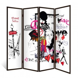 Ширма-перегородка "День" 4х секционная