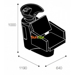 Мойка парикмахерская Creta+Marsella K