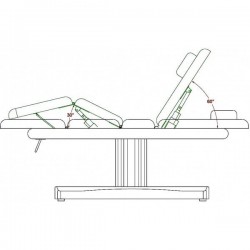 Кушетка для СПА процедур SPA 120