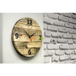 Часы настенные для барбершопа Edmond K