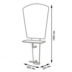 Парикмахерское зеркало "ИОЛА"
