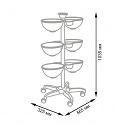 Тележка для аксессуаров "Т-100"