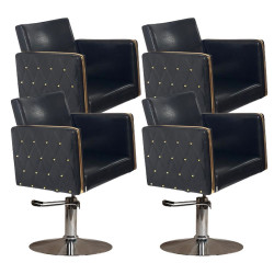 Парикмахерское кресло "Голдиум Блэк"