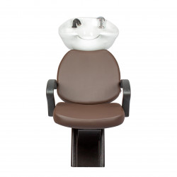 Парикмахерская мойка "ЕЛЕНА" с креслом "СОЛО Модерн"