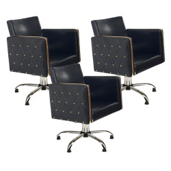 Парикмахерское кресло "Голдиум Блэк"