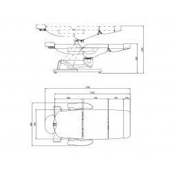 Педикюрное кресло "HZ-3869AS" 5 моторов