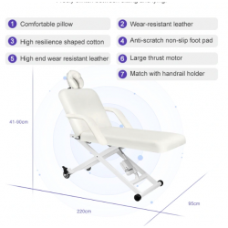 Массажная кушетка "HZ-3336A" 2 мотора