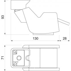 Парикмахерская мойка "Ultrawash E"