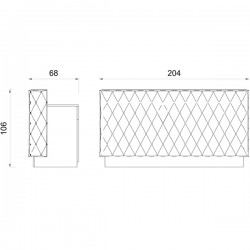 Стойка администратора "Mme De Pompadour"