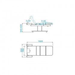 Массажная кушетка "HM-005"