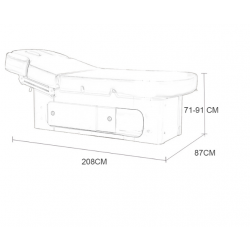 СПА-кушетка "HZ-3381A-5"
