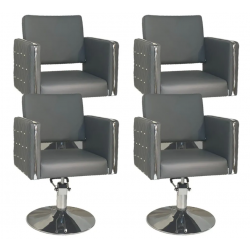 Парикмахерское кресло "Платинум" Gray