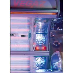 Горизонтальный солярий "Luxura VEGAZ 8200 INTELLIGENT"