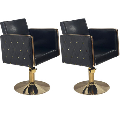 Парикмахерский комплект кресел "Голдиум Блэк З"