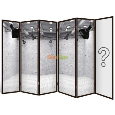 Ширма-перегородка "Закат" 6ти секционная