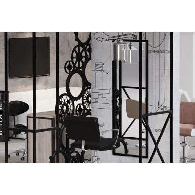 Барбершоп зеркало "Versus"