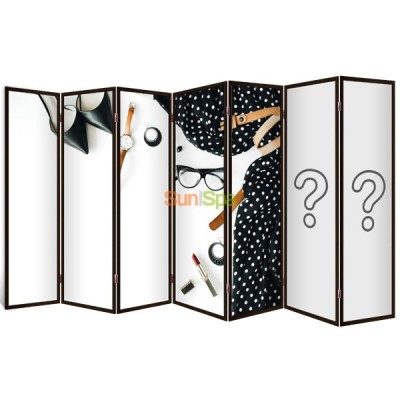 Ширма-перегородка "Рассвет" 7ми секционная