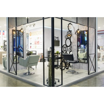 Барбершоп зеркало "Versus"