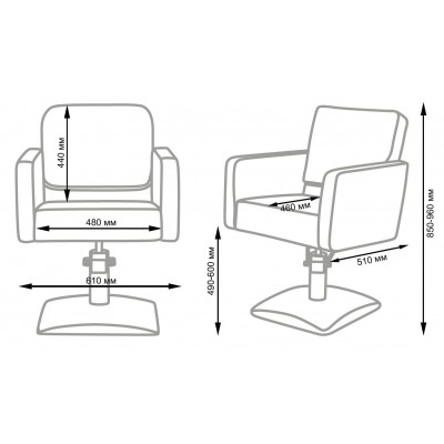 Парикмахерское кресло "Одри"
