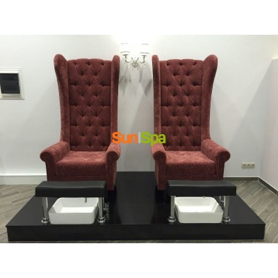 Педикюрное СПА кресло Трон высокий K