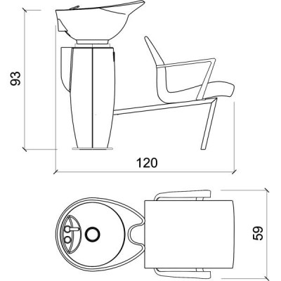 Мойка парикмахерская "GRALUOTIS"