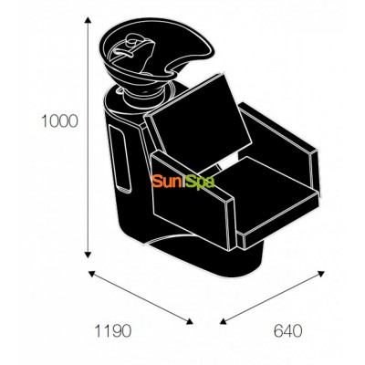 Мойка парикмахерская Creta+Marsella K