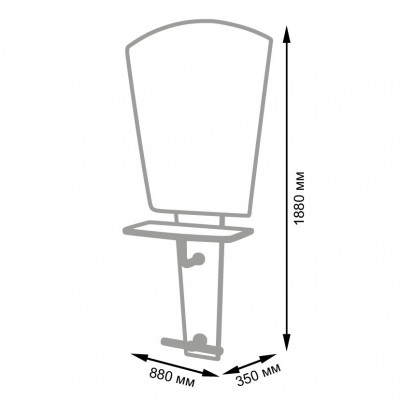 Парикмахерское зеркало "ИОЛА"