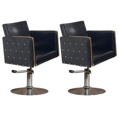 Парикмахерское кресло "Голдиум Блэк Д"