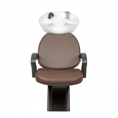 Парикмахерская мойка "ЕЛЕНА" с креслом "СОЛО Модерн"