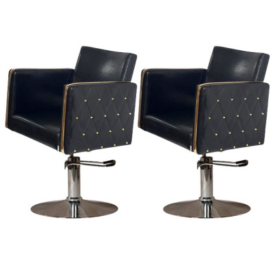 Парикмахерское кресло "Голдиум Блэк Д"