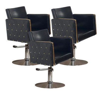 Парикмахерское кресло "Голдиум Блэк"