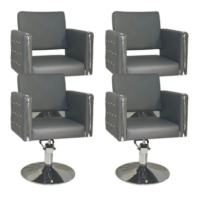 Парикмахерское кресло "Платинум" Gray