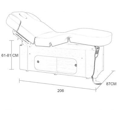 СПА-кушетка "HZ-3381A-3"