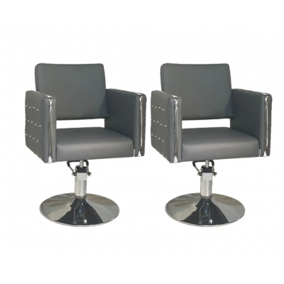 Парикмахерское кресло "Платинум" Gray