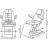 Косметологическое кресло Альфа-10 (электропривод, 2 мотора)