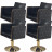 Парикмахерский комплект кресел "Голдиум Блэк З"